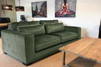 Amsterdam 2 zits in groen – kleurimpressie