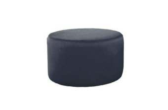 Antraciet hocker Poef Lexmond 47x47cm – A-meubel