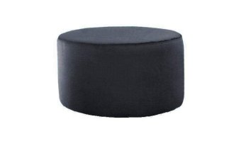 Antraciet hocker Poef Lexmond 45x45cm – A-meubel