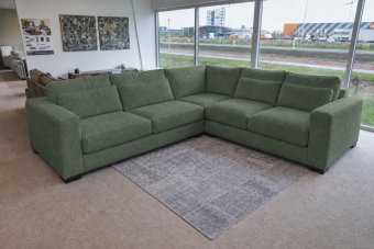 Arnhem 2 + Hoek + 2 Zits in groen – kleurimpressie