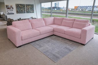 Arnhem 2 + Hoek + 2 Zits in roze – kleurimpressie