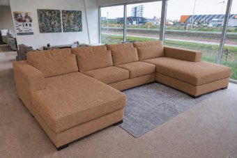 Arnhem Longchair + 2 zits + Longchair in cognac – kleurimpressie