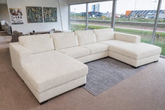 Arnhem Longchair + 2 zits + Longchair in creme – kleurimpressie