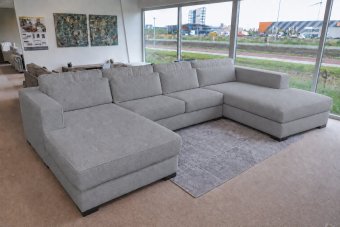 Arnhem Longchair + 2 zits + Longchair in grijs – kleurimpressie