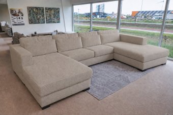 Arnhem Longchair + 2 zits + Longchair in taupe – kleurimpressie