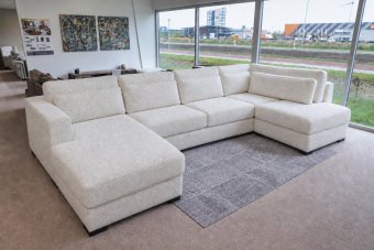 Arnhem U-Bankstel in teddystof – materiaalimpressie