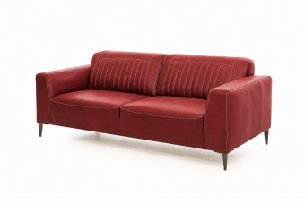 Aspen Bankstel in rood – kleurimpressie
