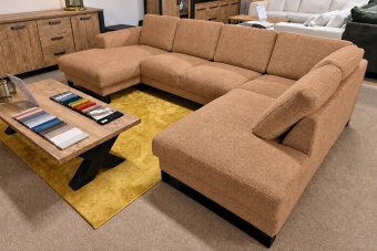 Baarlo U-Bank in cognac – kleurimpressie