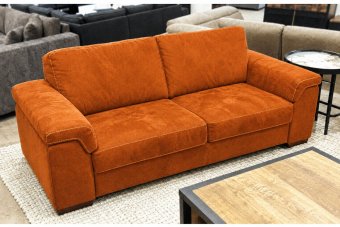 Bankstel Elsen in oranje – kleurimpressie