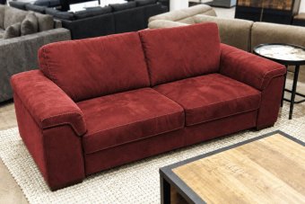 Bankstel Elsen in rood – kleurimpressie