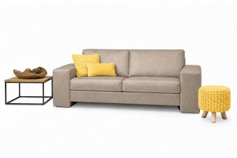 Bankstel Maassluis in taupe – kleurimpressie