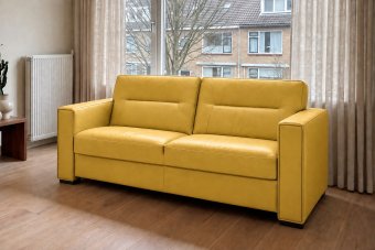 Bankstel Purmerend in geel – kleurimpressie