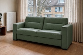 Bankstel Purmerend in groen – kleurimpressie