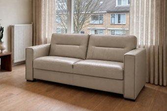 Bankstel Purmerend in taupe – kleurimpressie