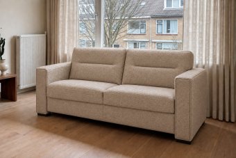 Bankstel Purmerend in teddystof – materiaalimpressie