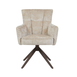 Bardi Armstoel - Cremona 14 Beige - Anodic (Draaibaar)
