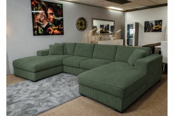 Berlicum Longchair + 2.5 + Longchair in groen – kleurimpressie