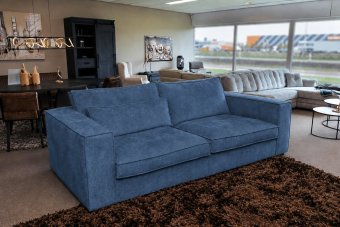 Blaricum 2 Zits in blauw – kleurimpressie