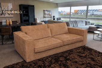 Blaricum 2 Zits in cognac – kleurimpressie