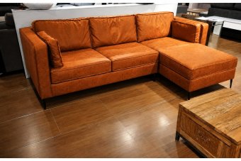 Borne Longchair in oranje – kleurimpressie