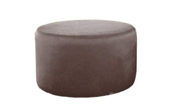 Bruine hocker Poef Lexmond 50x50cm – A-meubel