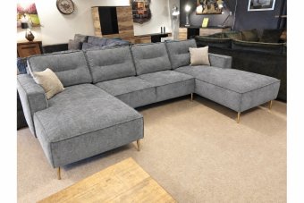 Capelle Longchair + 2 + Longchair in grijs – kleurimpressie