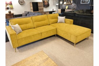 Capelle Longchair in geel – kleurimpressie
