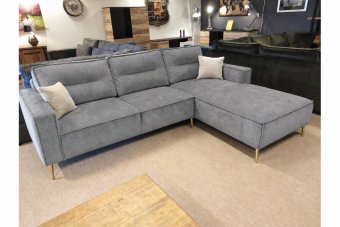 Capelle Longchair in grijs – kleurimpressie