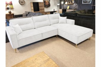 Capelle Longchair in wit – kleurimpressie