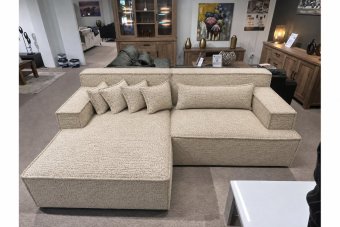 Domburg Loungebank in beige – kleurimpressie