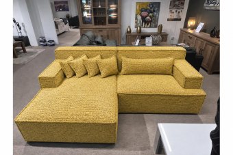 Domburg Loungebank in geel – kleurimpressie