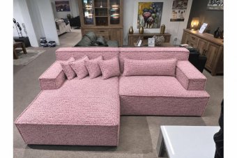 Domburg Loungebank in roze – kleurimpressie