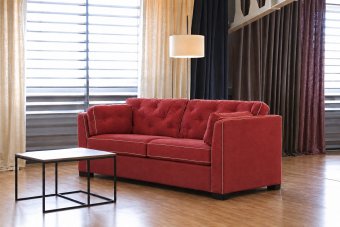 Dordrecht Bankstel in rood – kleurimpressie