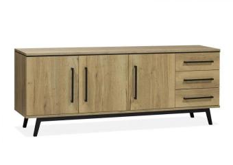 Middenmeer Dressoir Groot 3 drs/3 laden