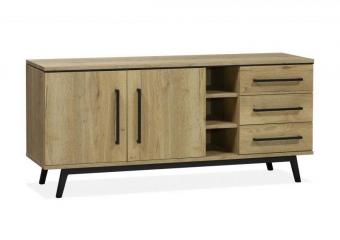 Middenmeer Dressoir Klein 2 dr/3 la/3 open