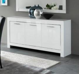 Marknesse Dressoir 3 Deurs - MAGAZIJN OPRUIMING - Wit