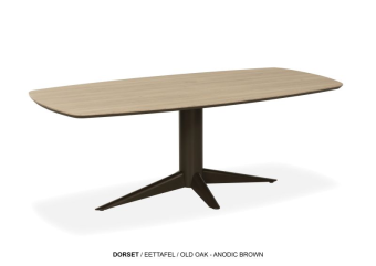 Eettafel Dorset Deens Ovaal 160cm