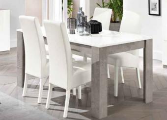 Giethoorn Eettafel Marmer Wit