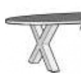 Pieterburen Eettafel TOV-X Naturel hout