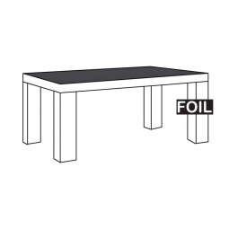 Alphen Eettafel-L Oranje Teakhout