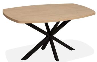 Eettafel Mylo 180cm (uitschuifbaar) - MAGAZIJN OPRUIMING - Dark Mango