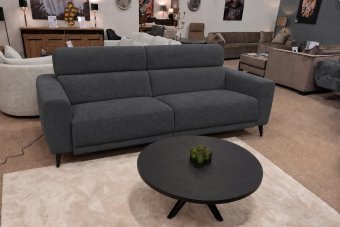 Enschede 2.5 Zits (Zonder Relax) in antraciet – kleurimpressie