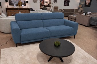 Enschede 2.5 Zits (Zonder Relax) in blauw – kleurimpressie