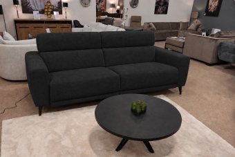 Enschede 2.5 Zits (Zonder Relax) in zwart – kleurimpressie