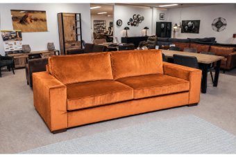 Follega 2 Zits Bank in oranje – kleurimpressie