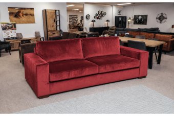Follega 2 Zits Bank in rood – kleurimpressie