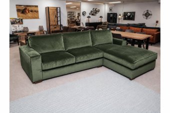 Follega 2 Zits + Longchair in groen – kleurimpressie