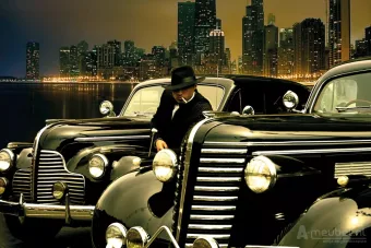 Gangster Tryptych 60cm