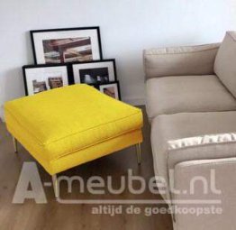 Gele Alverna Hocker 90cm – A-meubel