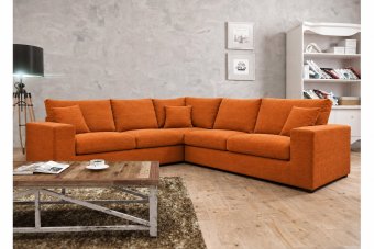 Gouda 2 + Hoek + 2 Zits in oranje – kleurimpressie